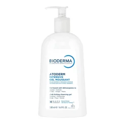 Bioderma Atoderm Intensive Gel Moussant, żel oczyszczający i natłuszczający, 500 ml
