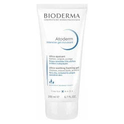 Bioderma Atoderm Intensive Gel moussant, łagodny żel oczyszczający i natłuszczający, 200 ml