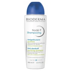 Bioderma Node P, oczyszczający szampon przeciwłupieżowy do włosów przetłuszczających, 400 ml