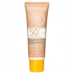 Bioderma Photoderm Cover Touch Mineral, kryjący fluid ciemny, SPF 50+, 40 g