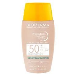 Bioderma Photoderm Nude Touch, podkład z filtrem SPF 50+, kolor jasny, 40 ml