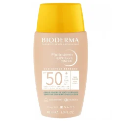 Bioderma Photoderm Nude Touch, podkład z filtrem SPF 50+, kolor bardzo jasny, 40 ml