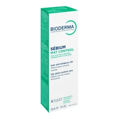 Bioderma Sebium Mat control, matujący krem nawilżający do skóry mieszanej i tłustej, 30 ml