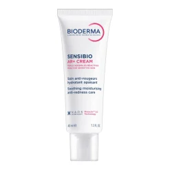 Bioderma Sensibio AR+, krem kojąco-nawilżający redukujący zaczerwienienia, 40 ml