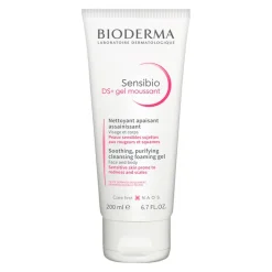Bioderma Sensibio DS+, żel oczyszczający do skóry zaczerwienionej i z ŁZS, 200 ml