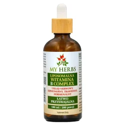 Bio Herbs Liposomalna Witamina B Complex, krople, 100 ml