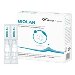 Biolan 0,15%, krople do oczu, 0,35 ml, 20 minimsów