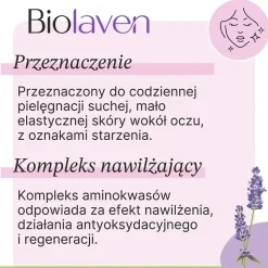 Biolaven, krem pod oczy, 15 ml