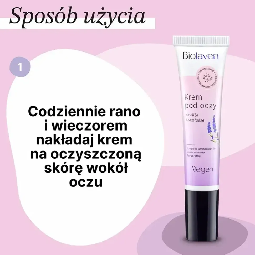 Biolaven, krem pod oczy, 15 ml