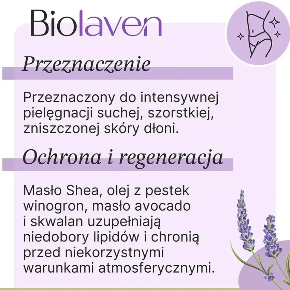 Biolaven, odżywczy krem do rąk, 100 ml