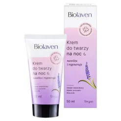 Biolaven Organic, krem do twarzy na noc, 50 ml