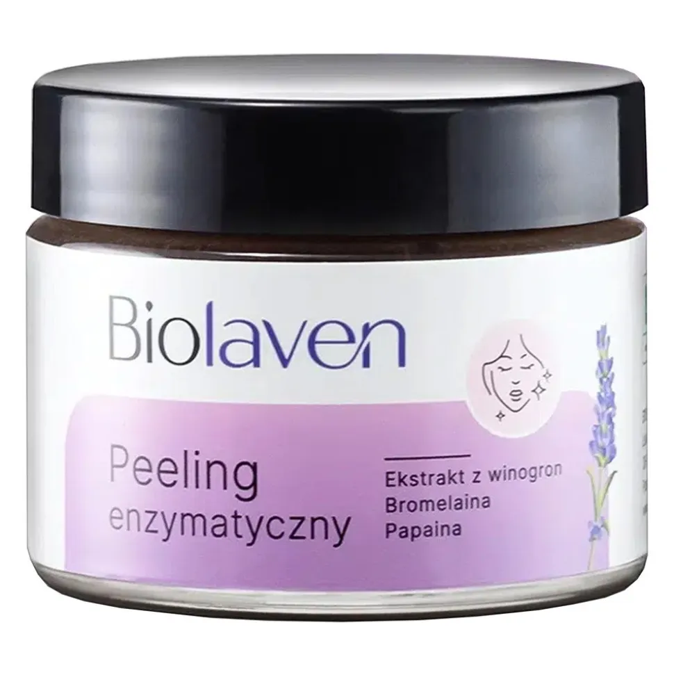 Biolaven, peeling enzymatyczny do twarzy, 45 ml