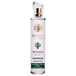 Bioline By JoAnn, BIO hydrolat rozmaryn, wypadające włosy, łupież, przetłuszczanie, 75 ml