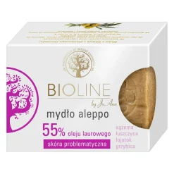 Bioline By JoAnn, mydło Aleppo, 55% oleju laurowego, 200 g