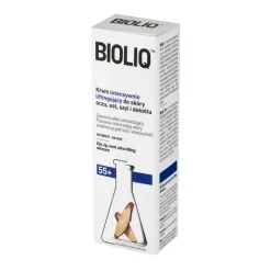 Bioliq 55+, krem intensywnie liftingujący do skóry oczu, ust, szyi i dekoltu na dzień/noc, 15 ml