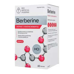 Bio Medical Pharma Berberine HCl, kapsułki twarde, 60 szt.