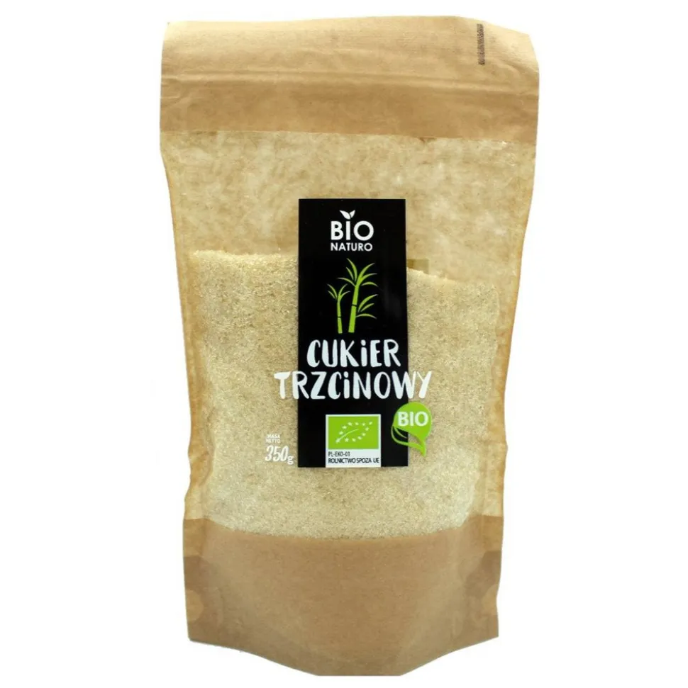 BIO Naturo, cukier trzcinowy BIO, 350 g