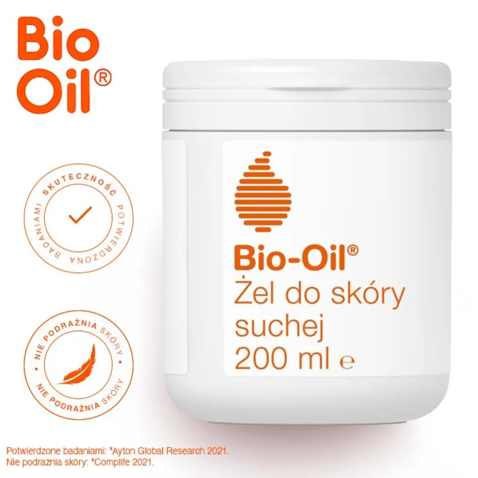 Bio-Oil, żel do skóry suchej, 200 ml