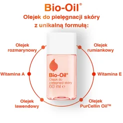 Bio-Oil, olejek specjalistyczny na rozstępy i blizny, 60 ml