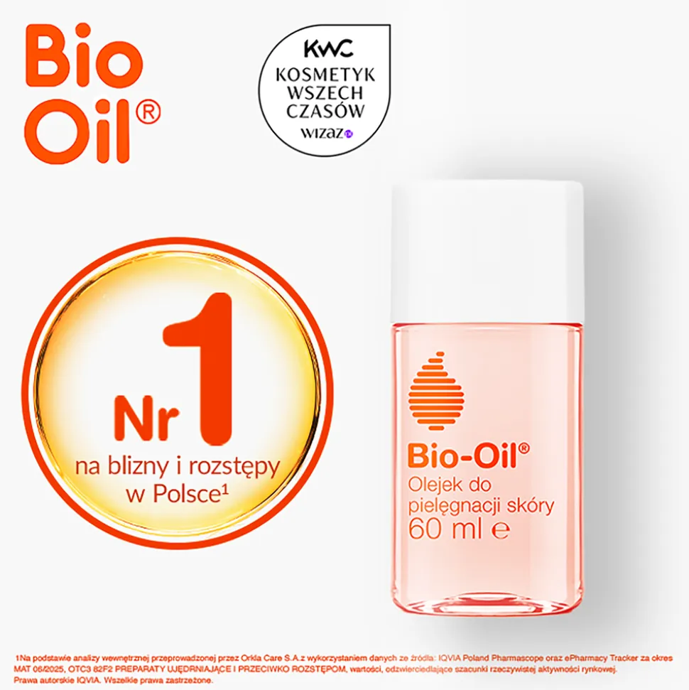 Bio-Oil, olejek specjalistyczny na rozstępy i blizny, 60 ml
