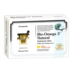 Bio-Omega 3 Natural, 500 mg, kapsułki, 90 szt.