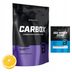 BioTech USA Carbox, proszek, smak cytrynowy, 1000 g