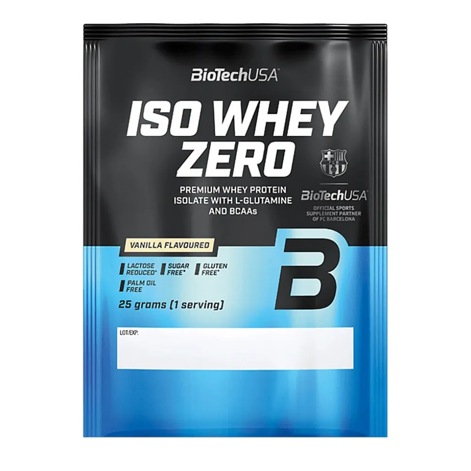 BioTech USA Iso Whey Zero, proszek, smak vanilla, 25 g