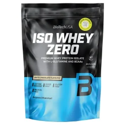 BioTech USA Iso Whey Zero, proszek, smak biała czekolada, 454 g