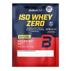 BioTech USA Iso Whey Zero, proszek, smak catalan caramel cream, 25 g