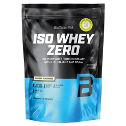 BioTech USA Iso Whey Zero, proszek, smak waniliowy, 454 g