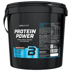 BioTech USA Protein Power, proszek, smak chocolate, 4000 g