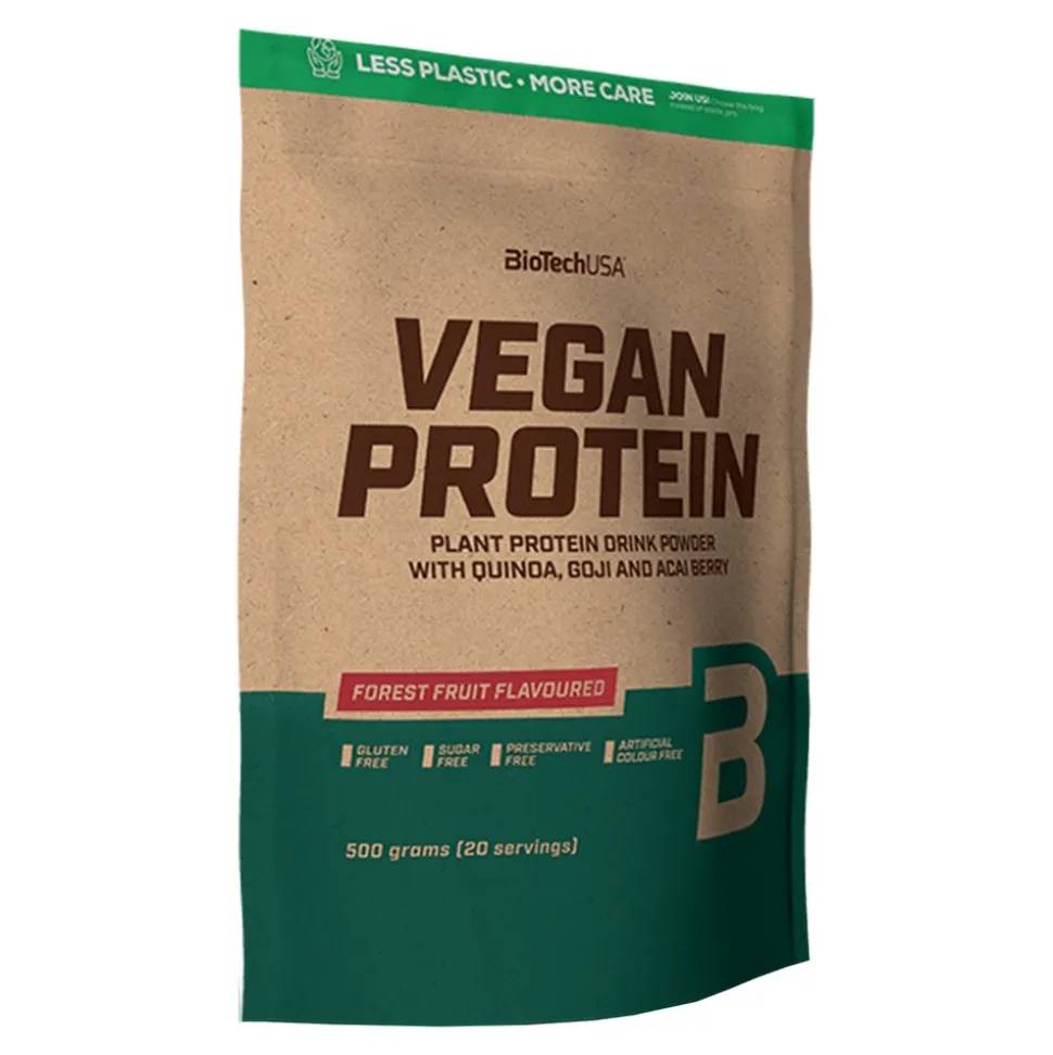 BioTech USA Vegan Protein, proszek, smak hazelnut, 500 g
