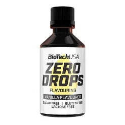 BioTech USA Zero drops, krople smakowe, smak karmelowy, 50 ml