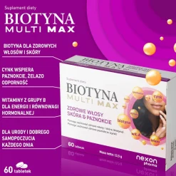 Biotyna Multi Max, tabletki, 60 szt.