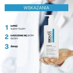 Biovax Trychologic Łupież, szampon do włosów i skóry głowy, 200 ml