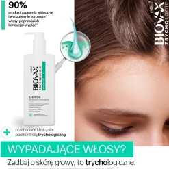 Biovax Trychologic Wypadanie, szampon do włosów i skóry głowy, 200 ml