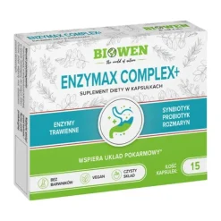 Biowen EnzyMax Complex+, kapsułki, 15 szt.