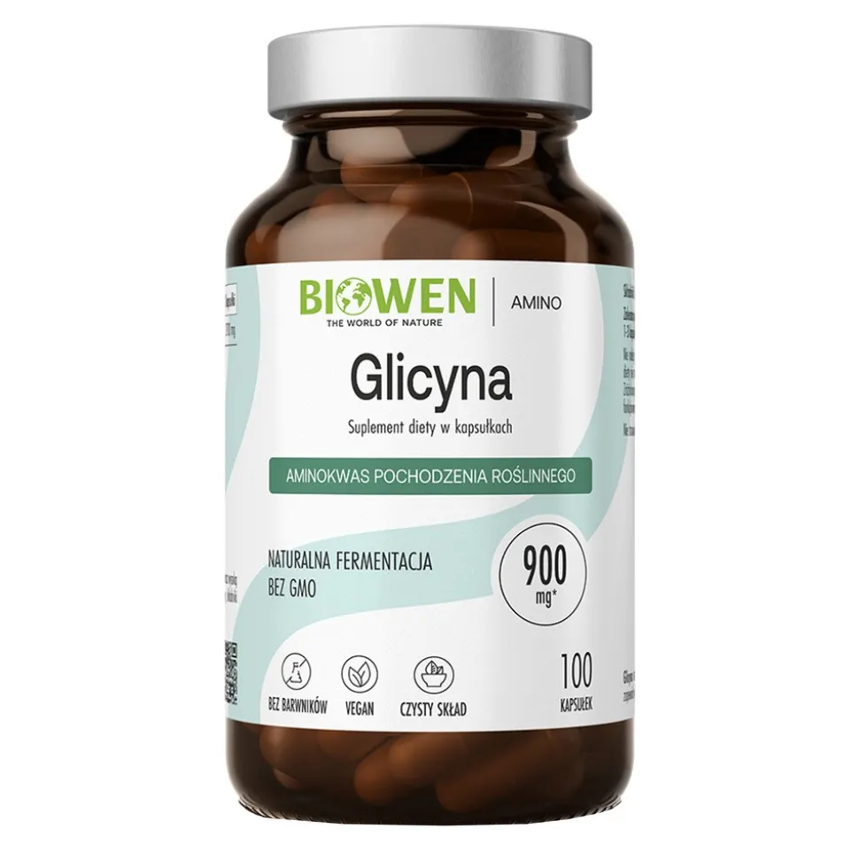 Biowen Glicyna, kapsułki, 100 szt.