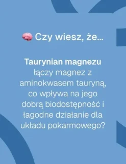 Biowen Taurynian magnezu, kapsułki, 100 szt.