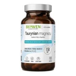 Biowen Taurynian magnezu, kapsułki, 100 szt.