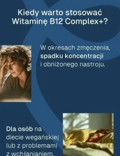 Biowen Witamina B12 Complex+, kapsułki twarde, 60 szt.