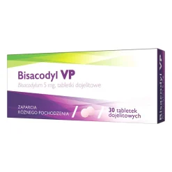 Bisacodyl VP, 5 mg, tabletki dojelitowe, 30 szt.