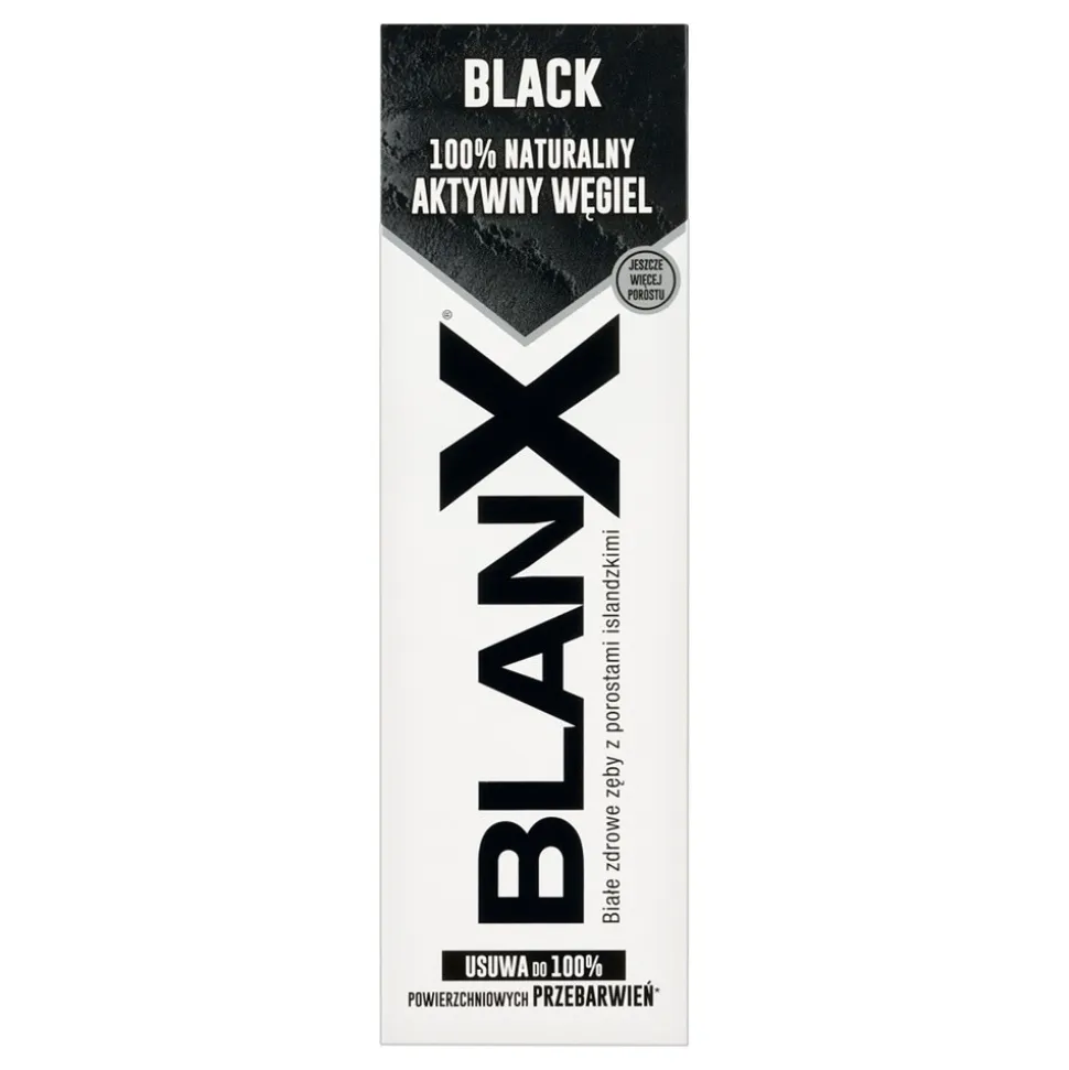Blanx Black, pasta do zębów wybielająca, 75 ml