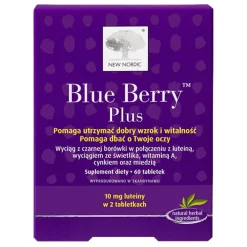 Blue Berry Plus, tabletki,  60 szt.