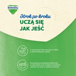BoboVita, warzywa z delikatną rybą, 8 m+, 190 g