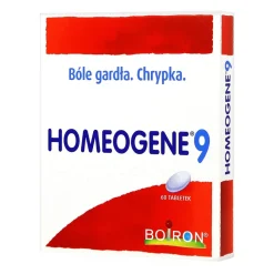Boiron Homeogene 9, tabletki na ból gardła, 60 szt.