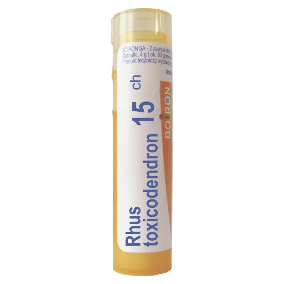 Boiron Rhus-toxicodendron, 15CH, granulki, 4g