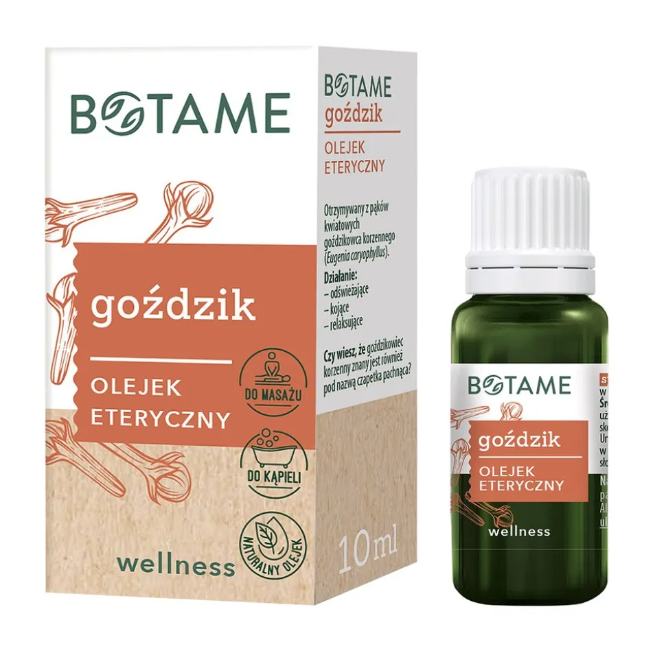 Botame, olejek eteryczny, goździk, 10 ml