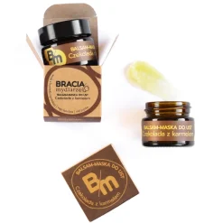 Bracia Mydlarze, balsam-maska do ust, Czekolada z karmelem, 15 ml