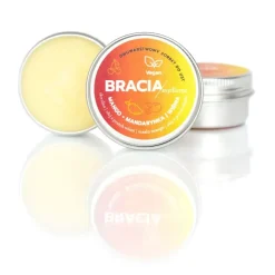 Bracia Mydlarze, dwuwarstwowy sorbet, nawilżający balsam do ust, Mango, Mandarynka, Wiśnia, 15 ml
